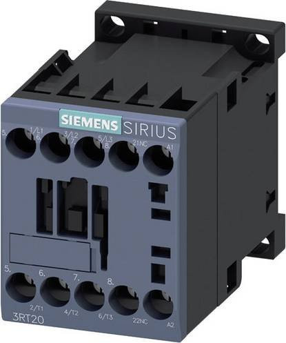 Siemens Schütz 3RT2017-1AT62 in Grau mit 1 Öffner, 22kW, 690V, 11A - Bild 1