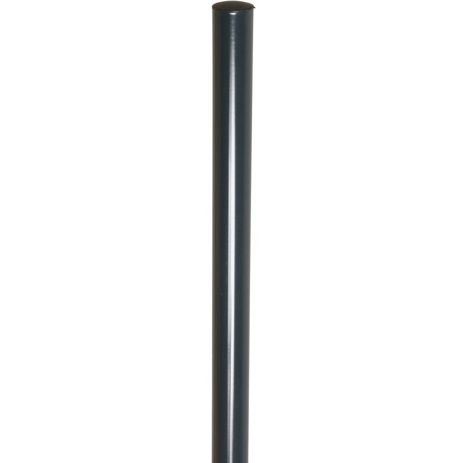 FLORAWORLD Zaunpfosten Classic für Einstabmattenzaun aus Stahl in Anthrazit, Höhe: 100 cm, Breite: 3,4 cm, Tiefe: 3,4 cm - Bild 2