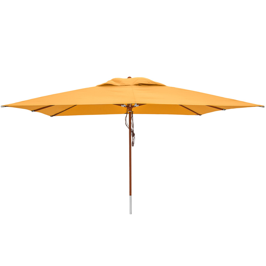 anndora Sonnenschirm eckig Sahara Gelb mit Winddach und UV-Schutz B/T: 400 x 300 cm - Bild 1