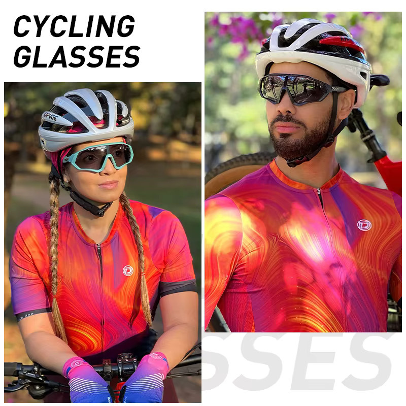 SCVCN Sportsonnenbrille, Photochrome, Vollrand, Unisex, Kunststoff - Bild 3