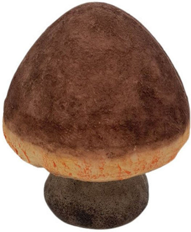 Figurendiscounter Steinpilz Dekofigur aus Kunstharz, braun, H x B x T: 26 x 23 x 23 cm - Bild 1