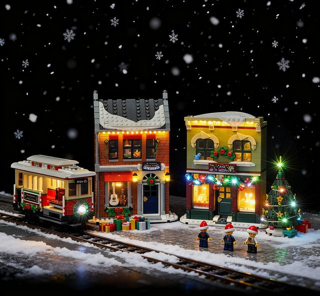 LEGO LED-Licht für 10308, dekorative Lampe, mit Batteriekasten - Bild 1