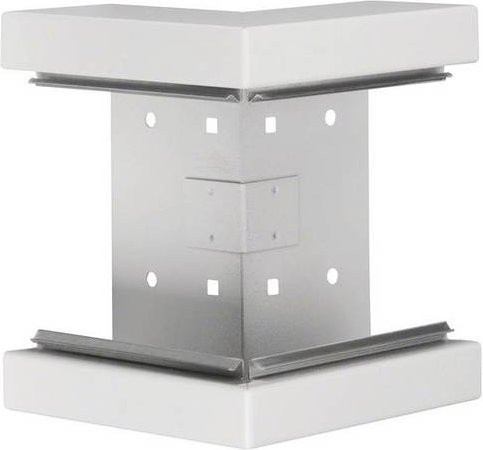 Hager Außeneck BRS651703B7035 in Grau, Breite: 17,0 cm, Tiefe: 6,8 cm - Bild 1