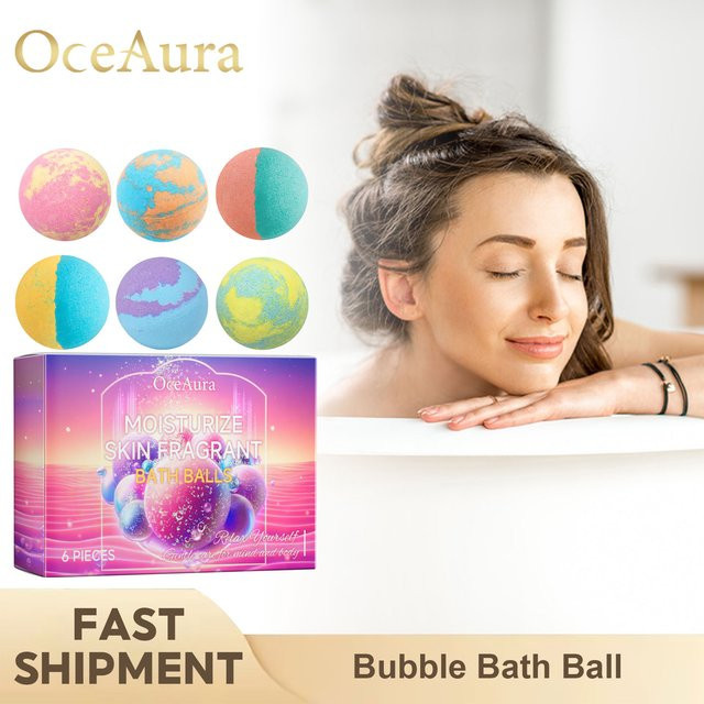 OceAura Badebomben, 6 Stück, Körper, Unisex - Bild 1