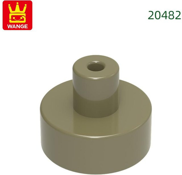 Yiran Toy Moc Anbauteile Rund 1x mit Stangen- und Stiftlochstein 763-teiliges Set - Bild 1