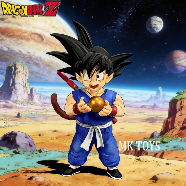 Bandai Dragon Ball Z Goku Actionfigur, PVC-Statue, Einzelfigur, Bunt / Mehrfarbig - Bild 1