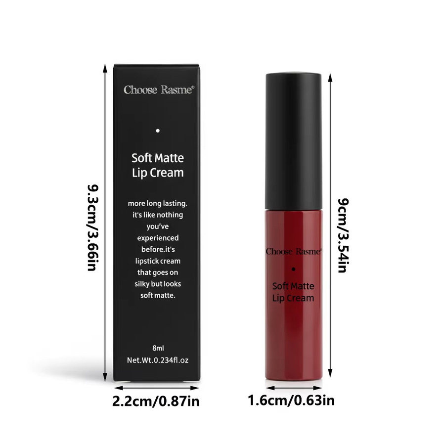 CHOOSE RASME Flüssiger Lippenstift, Matt, Nude, Unisex - Bild 6