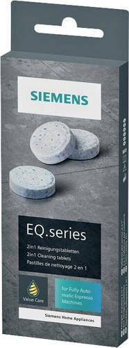 Siemens EQ.series 2in1 Reinigungstabletten, 10 Stück, Weiß - Bild 1