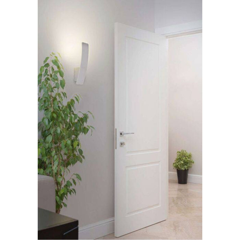 Näve LED-Wandleuchte Stan Weiß Aluminium B/H/T: 7 x 30 x 8 cm - Bild 2