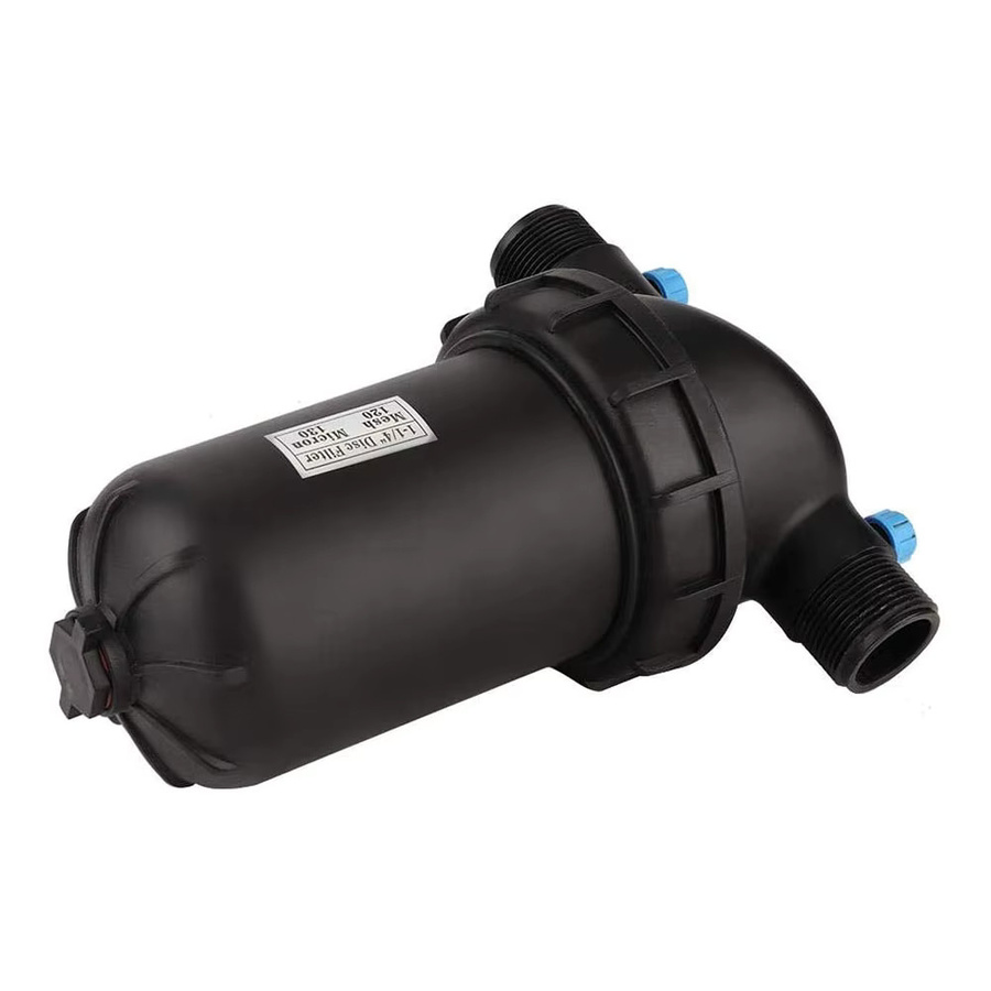 Pengliu Gartenbewässerungsnetz Filter in Schwarz für Tropfbewässerung und Sprüher mit 3/4 Zoll Anschluss - Bild 3