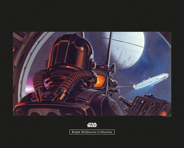 Komar Wandbild Star Wars Pilot Paper Poster Multicolor B: 50 cm, H: 40 cm - Bild 1