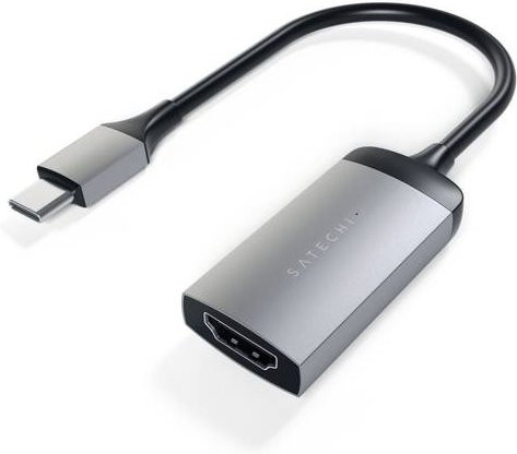 Satechi USB-C auf HDMI Adapter in Grau für 4K UHD - Bild 1