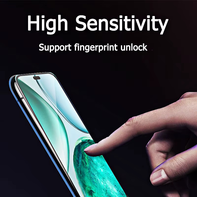 Displayschutzfolie aus gehärtetem Glas für Honor X8c, X8 und 8c, 9H kratzfest und kristallklar, transparent - Bild 5