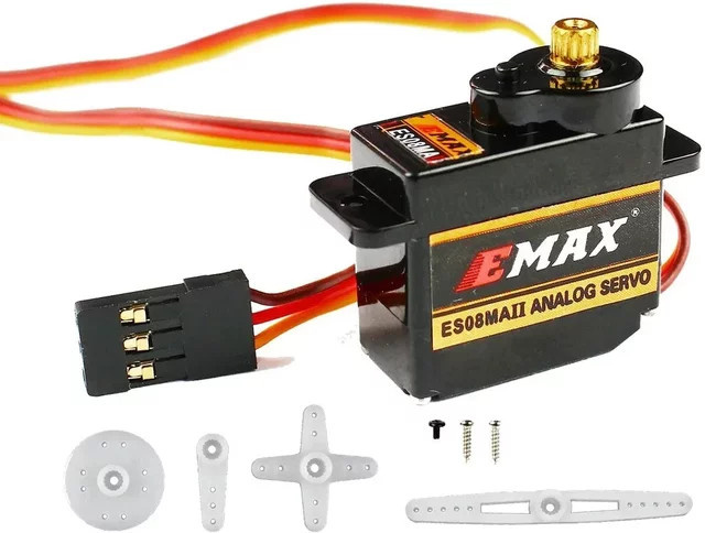 EMAX ES08MDII ES08MD II Metallgetriebe Digital Servo - Bild 1