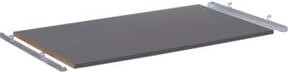 Cordes Etagenboden Variofit grau aus MDF, B/T: 119,0 x 77,0 cm, Höhe: 1,8 cm - Bild 1