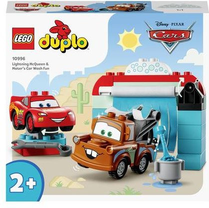 LEGO DUPLO Lightning McQueen und Mater in der Waschanlage Disney Pixar Cars Set für Kinder ab 2 Jahren - Bild 1