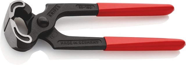 Knipex Kneifzange schwarz atramentiert poliert mit Kunststoffüberzug 180 mm - Bild 2