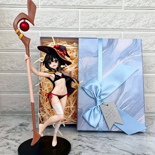 Bandai KonoSuba Megumin der Große Magier Badeanzug Mädchenfigur - Bild 1