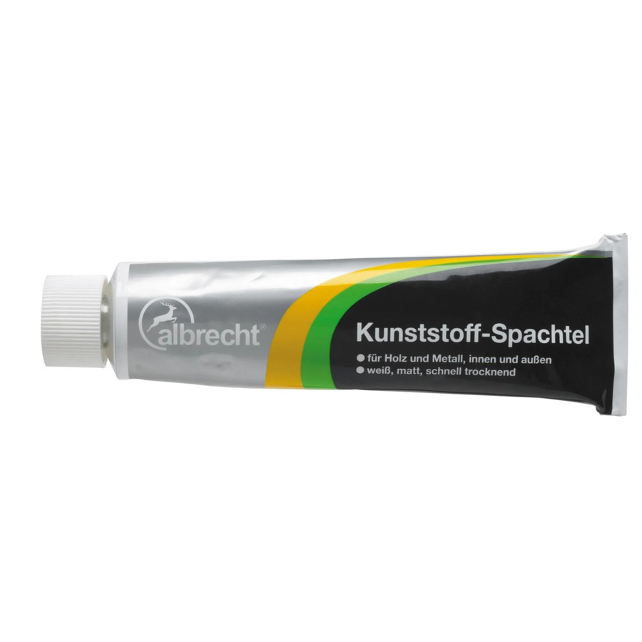 Albrecht Kunststoff-Spachtel aus Kunstharz in Weiß, 125 g - Bild 2