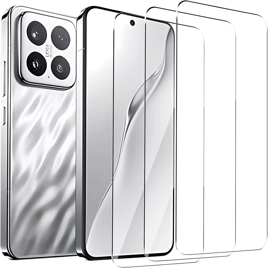 2 Stück Xiaomi 15 13 Displayschutzfolie aus gehärtetem Glas, transparente Vollabdeckung, kratzfest und blasenfrei - Bild 5