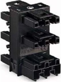 WAGO Verteiler 250V 25A 3p. schwarz 770-608 - Bild 1