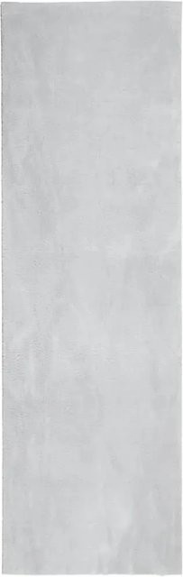 vidaXL Teppich HUARTE Kurzflor in Grau, weich, waschbar und rutschfest, B: 80 cm, L: 250 cm - Bild 1