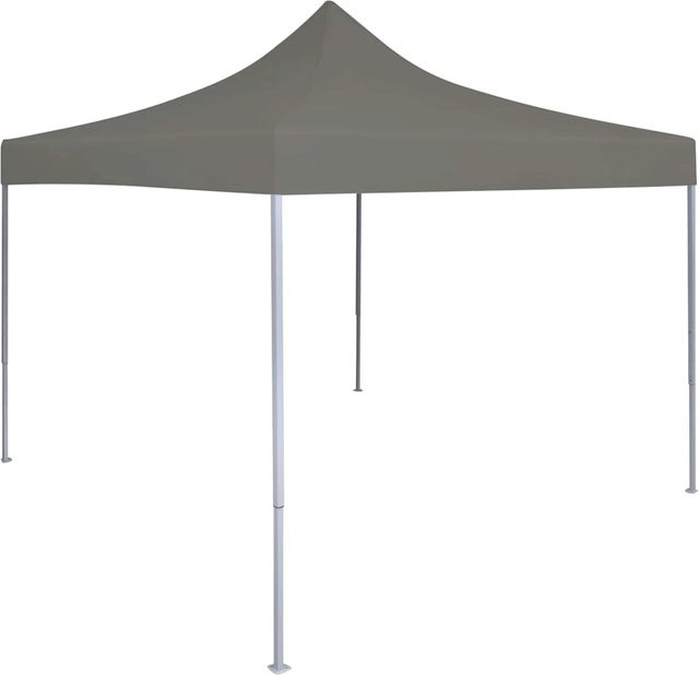 vidaXL Party-Zelt aus Oxford-Stoff und PVC in Anthrazit, B/T/H: 291 x 291 x 315 cm - Bild 1