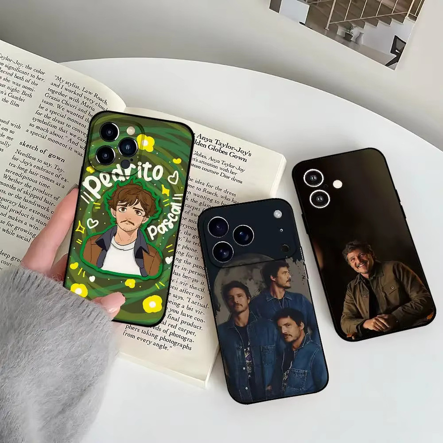 Pedro Pascal Handyhülle in Schwarz passend für verschiedene Apple iPhone Modelle - Bild 5