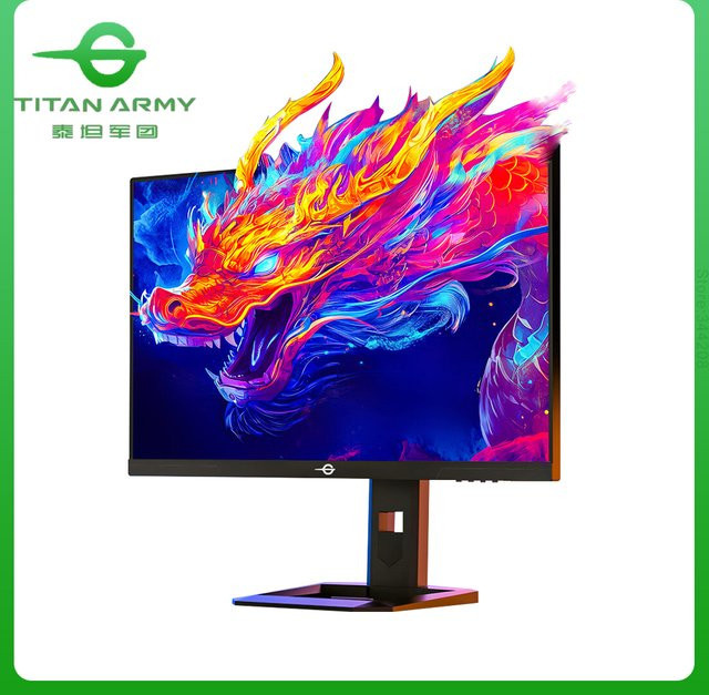 TITAN Legion Dual-Mode Gaming-Monitor 27 Zoll, 4K UHD, 144Hz, IPS, HDR400, Schwarz - Bild 1