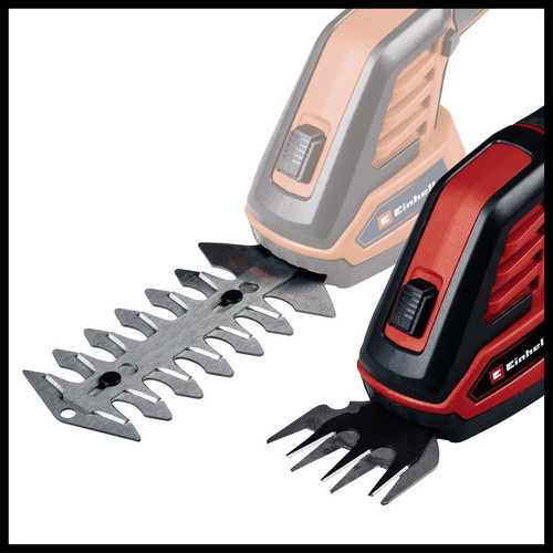 Einhell Akku-Gras- und Strauchschere GC-CG 3,6/70 Li in Rot/Schwarz - Bild 4