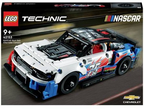 LEGO Technic 42153 NASCAR Next Gen Chevrolet Camaro ZL1 Rennwagen Set