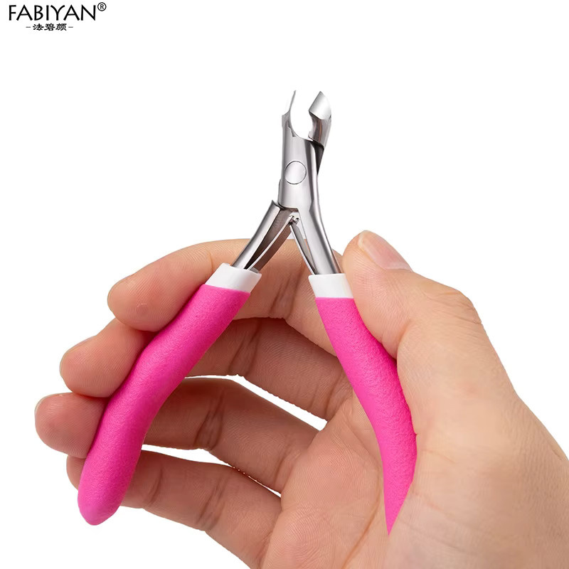 FABIYAN Nagelhautschere, Schwarz, Glänzend, Unisex - Bild 5