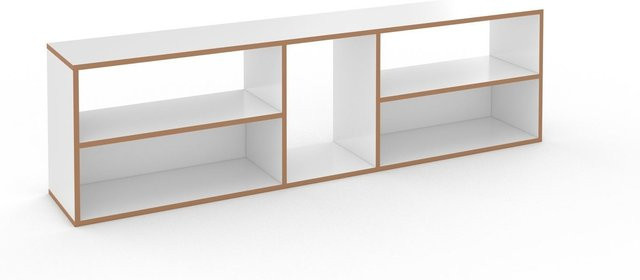 Tojo Hanibal Regal in Weiß mit Rückwand und mattem Finish - Bild 1