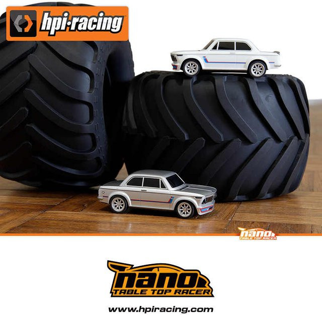 HPI Nano TTR Simulation, RC Elektrisches Renn-Drift-Auto, 1:64, RTR - Bild 1