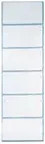 Leitz Orgacolor Beschriftungsetikett Blanko in Weiß, 102 Stück, Breite: 7,3 cm, Höhe: 4 cm - Bild 1