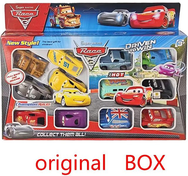 Linyi toy Disney Pixar Cars Rückprall Serie 12er-Pack Maßstab 1:55 - Bild 1