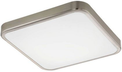 Eglo Wand- und Deckenleuchte MANILVA 2 aus Stahl in Grau und Silber mit LED-Leuchtmittel - Bild 1