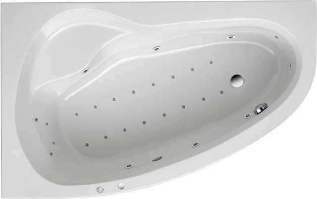 Ottofond Whirlpool Loredana Mod. B Premium in Weiß, B/T: 175 x 110 cm - Bild 1