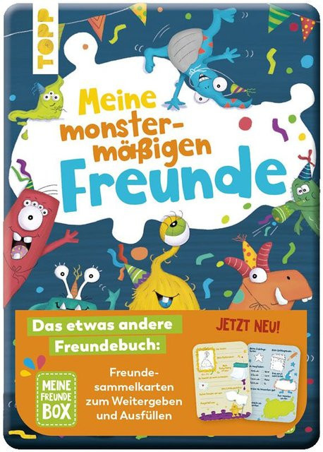 Freundebuch Meine monstermäßigen Freunde in Multi-Color für Kinder - Bild 1