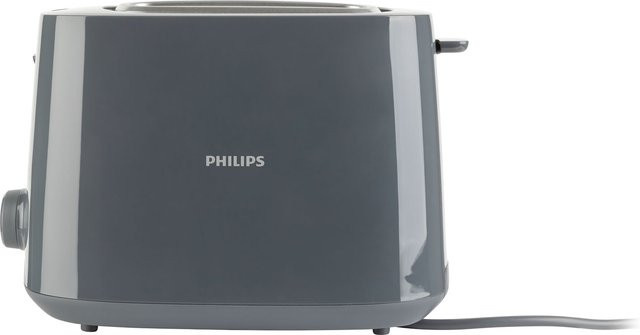 Philips Daily Doppelschlitz-Toaster HD2581/10 in Grau mit Auto-Shutoff-Funktion - Bild 1