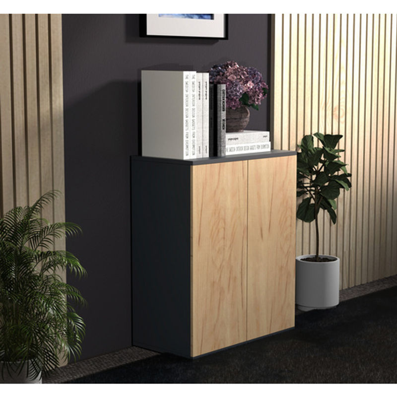 VCM Kommode Dalosa in Beige und Eiche Honig, B/H/T: 60 x 73 x 32 cm - Bild 2