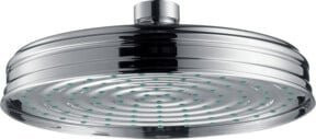 Hansgrohe Axor Montreux Kopfbrause in Brushed Brass mit Rain-Funktion und Anti-Limescale-Beschichtung, Durchmesser: 18 cm - Bild 1