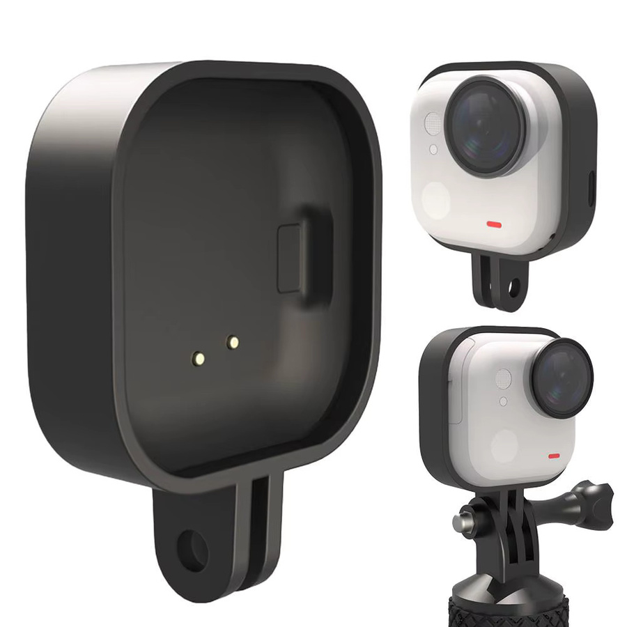 Insta360 Go Ultra Kabellose magnetische Ladestation mit Kameraständer und Ladekabel - Bild 5