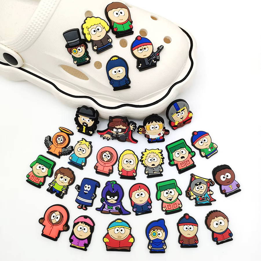 South Park Schuh-Charms, Kinder, Cartoon Schuh-Dekoration Zubehör - Bild 5
