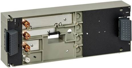 Schneider Electric PrismaSeT-P DECO Steckeinsatz beweglicher Teil ComPacT NSX400-630 4polig grau Höhe: 4 Module - Bild 1