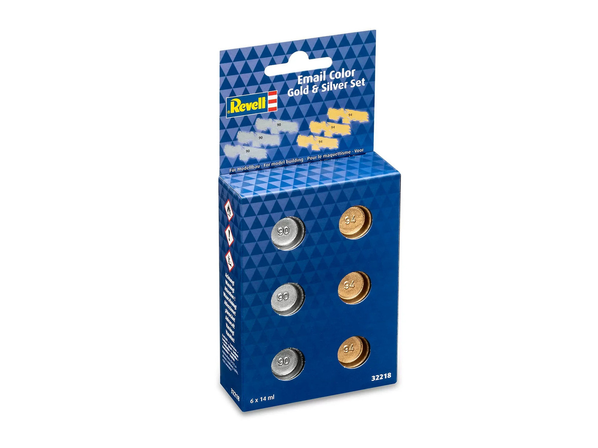Revell Email Color, Gold & Silver Set, 6-teiliges Set - Bild 2