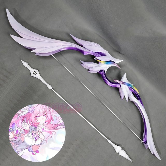 HHYRCOS Honkai Star Rail Cyrene Cosplay Bogen Pfeil Waffen Prop, Zubehör - Bild 1