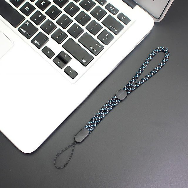 SZwatch Verstellbares Handgelenk-Lanyard für Handy und Schlüssel, Anti-Verlust-Band, Blau, Unisex - Bild 1