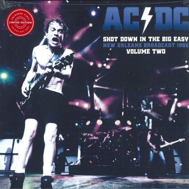 AC/DC LP Schallplatte Shot Down In The Big Easy Vol. 2 – White Rock Vinyl 2021 - Bild 1