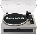 Lenco LS-440GY Plattenspieler mit 4 Lautsprechern in Grau - Bild 1